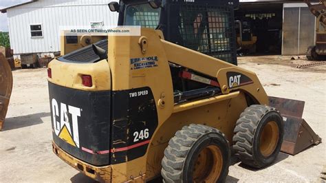 2003 caterpillar 246 skid steer loader|cat 246 hydraulic skid steer.